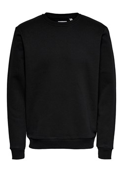 ONLY &amp; SONS Sweter "Ceres" w kolorze czarnym ze sklepu Limango Polska w kategorii Swetry męskie - zdjęcie 188819371