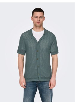 ONLY &amp; SONS Kardigan "Diego" w kolorze turkusowym ze sklepu Limango Polska w kategorii Swetry męskie - zdjęcie 188819534