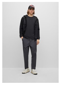 Hugo Boss Koszulka w kolorze czarnym ze sklepu Limango Polska w kategorii T-shirty męskie - zdjęcie 188819553