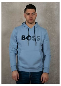 Hugo Boss Bluza w kolorze błękitnym ze sklepu Limango Polska w kategorii Bluzy męskie - zdjęcie 188819733