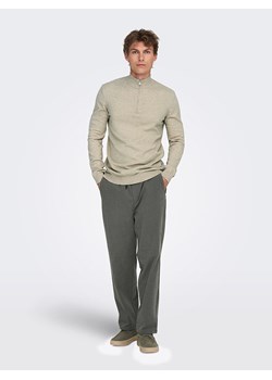 ONLY &amp; SONS Sweter "Loui" w kolorze beżowym ze sklepu Limango Polska w kategorii Swetry męskie - zdjęcie 188819750