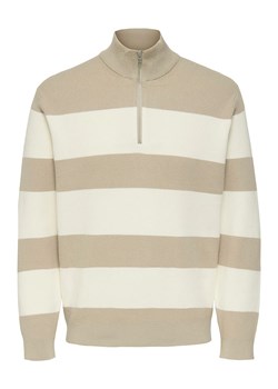 ONLY &amp; SONS Sweter "Phil" w kolorze kremowo-beżowym ze sklepu Limango Polska w kategorii Swetry męskie - zdjęcie 188820044