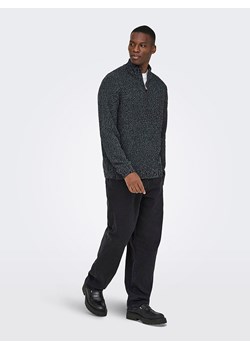 ONLY &amp; SONS Sweter "Jion" w kolorze czarnym ze sklepu Limango Polska w kategorii Swetry męskie - zdjęcie 188820170