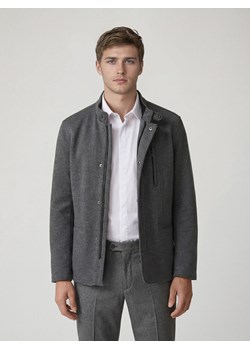 Reserved - Marynarka ze stójką - ciemnoszary ze sklepu Reserved w kategorii Marynarki męskie - zdjęcie 188821531
