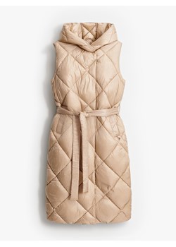 Mohito - Pikowana beżowa kamizelka - beżowy ze sklepu Mohito w kategorii Kamizelki damskie - zdjęcie 188821913