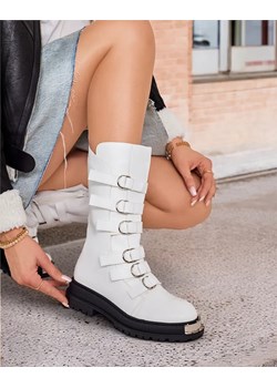 Royalfashion Damskie wysokie botki Roines ze sklepu royalfashion.pl w kategorii Botki - zdjęcie 188822702