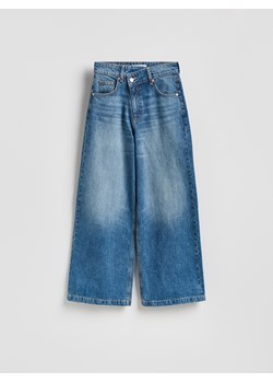 Reserved - Jeansy baggy - niebieski ze sklepu Reserved w kategorii Spodnie dziewczęce - zdjęcie 188822842