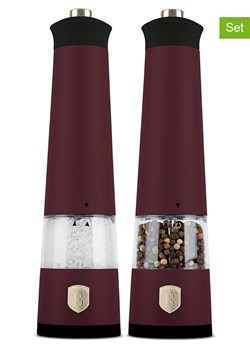 Berlinger Haus 2-częściowy zestaw przyprawników w kolorze bordowym ze sklepu Limango Polska w kategorii Młynki do soli i pieprzu - zdjęcie 188823250