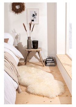 Kaiser Naturfellprodukte Wyściółka wełniana w kolorze kremowym ze sklepu Limango Polska w kategorii Dywany - zdjęcie 188823380