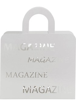heine home Stojak w kolorze białym na gazety - 40 x 49 x 10,5 cm ze sklepu Limango Polska w kategorii Akcesoria i przechowywanie - zdjęcie 188823383
