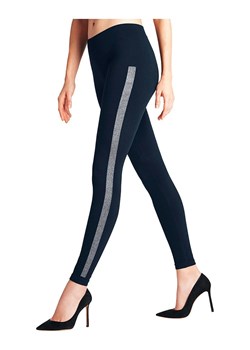 Falke Legginsy "Clean Intensity" w kolorze granatowym ze sklepu Limango Polska w kategorii Spodnie damskie - zdjęcie 188823432