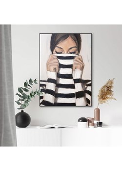 Orangewallz Druk artystyczny "Hiding" w ramce ze sklepu Limango Polska w kategorii Obrazy - zdjęcie 188823484