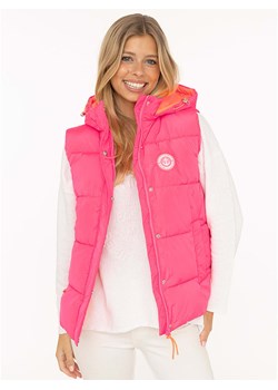 Zwillingsherz Kamizelka pikowana w kolorze różowym ze sklepu Limango Polska w kategorii Kurtki damskie - zdjęcie 188824311