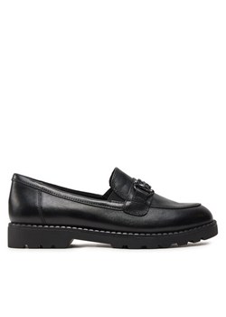 Loafersy Tamaris 1-24322-43 Czarny ze sklepu eobuwie.pl w kategorii Lordsy damskie - zdjęcie 188824932