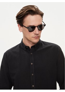 Ray-Ban Okulary przeciwsłoneczne Clubmaster 0RB3016 1305B1 Czarny ze sklepu MODIVO w kategorii Okulary przeciwsłoneczne damskie - zdjęcie 188825972