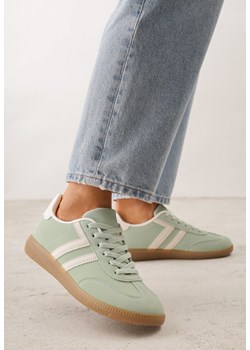 Zielone Sneakersy Typu Klasyczne Tenisówki Kilice ze sklepu renee.pl w kategorii Buty sportowe damskie - zdjęcie 188826452