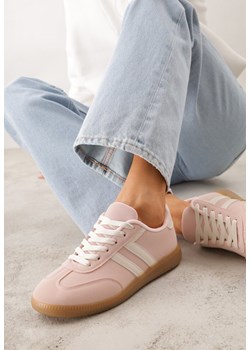 Różowe Sneakersy Typu Klasyczne Tenisówki Kilice ze sklepu renee.pl w kategorii Buty sportowe damskie - zdjęcie 188826470