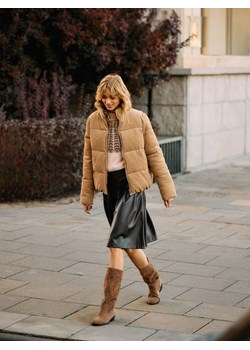 Mohito - Sztruksowa kurtka - beżowy ze sklepu Mohito w kategorii Kurtki damskie - zdjęcie 188826670