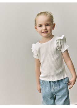 Reserved - Jeansy paperbag - niebieski ze sklepu Reserved w kategorii Spodnie dziewczęce - zdjęcie 188826792