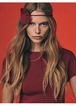 Reserved - Sukienka maxi z ozdobnym paskiem - czerwony ze sklepu Reserved w kategorii Sukienki - zdjęcie 188826864