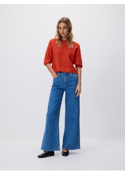 Reserved - Jeansy wide leg - niebieski ze sklepu Reserved w kategorii Jeansy damskie - zdjęcie 188826901
