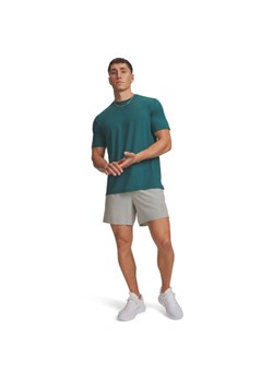 Męskie spodenki treningowe Under Armour UA Icon Fleece HZ Hoodie - szare ze sklepu Sportstylestory.com w kategorii Spodenki męskie - zdjęcie 188827410