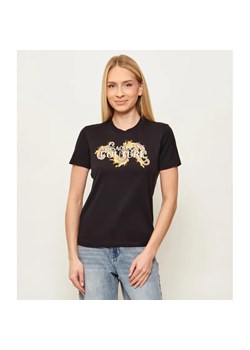 Versace Jeans Couture T-shirt WAVE | Regular Fit ze sklepu Gomez Fashion Store w kategorii Bluzki damskie - zdjęcie 188827984