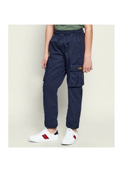Aeronautica Militare Spodnie cargo | Regular Fit ze sklepu Gomez Fashion Store w kategorii Spodnie chłopięce - zdjęcie 188828031