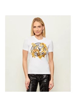 Versace Jeans Couture T-shirt | Slim Fit ze sklepu Gomez Fashion Store w kategorii Bluzki damskie - zdjęcie 188828063