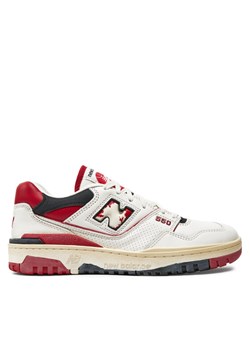 Sneakersy New Balance BB550VGA Écru ze sklepu eobuwie.pl w kategorii Buty sportowe męskie - zdjęcie 188829262
