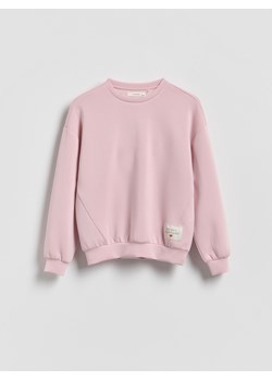 Reserved - Bluza z modalem - pastelowy róż ze sklepu Reserved w kategorii Bluzy dziewczęce - zdjęcie 188830921