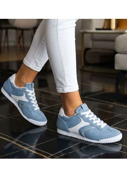 Niebieskie buty sportowe damskie /E9-3 18802 W233/ ze sklepu Pantofelek24.pl w kategorii Buty sportowe damskie - zdjęcie 188831024