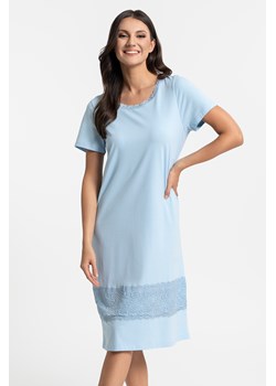 Moraj PDK2600-013 koszula nocna z krótkim rękawem blue ze sklepu kontri.pl w kategorii Koszule nocne - zdjęcie 188831692