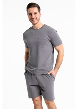 Moraj PDM3400-008 piżama męska z kieszeniami graphite ze sklepu kontri.pl w kategorii Piżamy męskie - zdjęcie 188831694