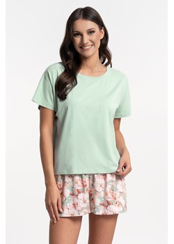 Moraj PDD4100-014 piżama krótki rękaw i szorty green ze sklepu kontri.pl w kategorii Piżamy damskie - zdjęcie 188831702