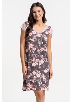 Moraj PDK3200012 koszula nocna wiskozowa patt 1-taupe ze sklepu kontri.pl w kategorii Koszule nocne - zdjęcie 188831724