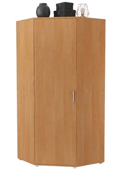 Szafa klasyczna narożna olcha z półkami D9-K86 ze sklepu Edinos.pl w kategorii Szafy - zdjęcie 188832432