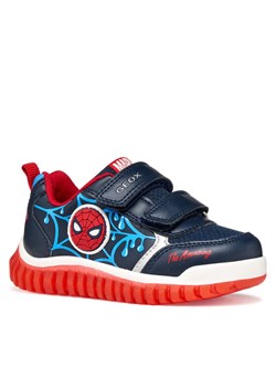 Geox Sneakersy B Lightyloo Boy B655ZC 0BC14 CF44D D Granatowy ze sklepu MODIVO w kategorii Buty sportowe dziecięce - zdjęcie 188833152