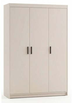 Trzydrzwiowa szafa do przechowywania piaskowy beż - Parioni 8X ze sklepu Edinos.pl w kategorii Szafy - zdjęcie 188834030