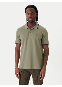 Aeronautica Militare Polo 261PO1308UP00082 Zielony Regular Fit ze sklepu MODIVO w kategorii T-shirty męskie - zdjęcie 188835664