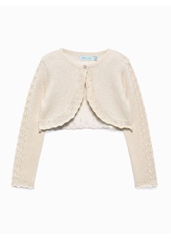 Abel & Lula Bolerko 5304 Beżowy Regular Fit ze sklepu MODIVO w kategorii Bolerka dziewczęce - zdjęcie 188835721