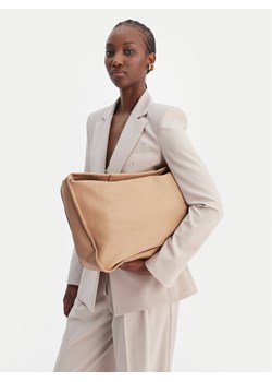 Patrizia Pepe Torebka 8B0315/L177-R874 Beżowy ze sklepu MODIVO w kategorii Torby Shopper bag - zdjęcie 188835754