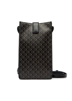 Calvin Klein Torebka na telefon Emblem Aop Phone Crossbody LV04F1115G Czarny ze sklepu MODIVO w kategorii Etui - zdjęcie 188835770