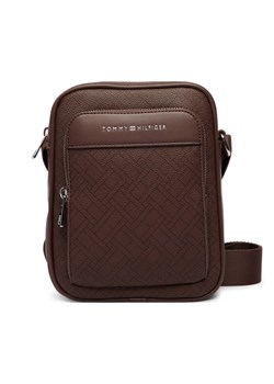Tommy Hilfiger Saszetka Th Flag Monogram Mini Reporter AM0AM14138 Brązowy ze sklepu MODIVO w kategorii Torby męskie - zdjęcie 188835791