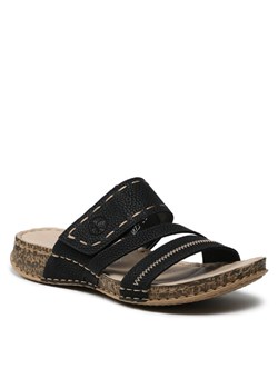 Rieker Klapki 61150-01 Czarny ze sklepu MODIVO w kategorii Klapki damskie - zdjęcie 188835863