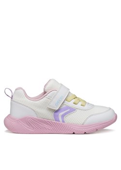Geox Sneakersy J Sprintye Girl J36FWB 01454 C0406 D Biały ze sklepu MODIVO w kategorii Buty sportowe dziecięce - zdjęcie 188835864