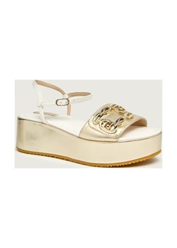 Liu Jo Sandały FLO 01 | z dodatkiem skóry ze sklepu Gomez Fashion Store w kategorii Sandały damskie - zdjęcie 188837101