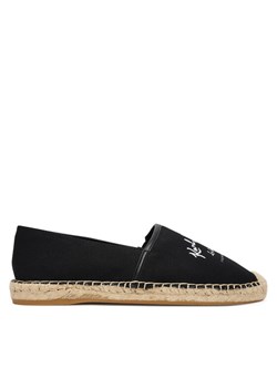 Espadryle KARL LAGERFELD Kamini KL80110A Czarny ze sklepu eobuwie.pl w kategorii Espadryle damskie - zdjęcie 188838074