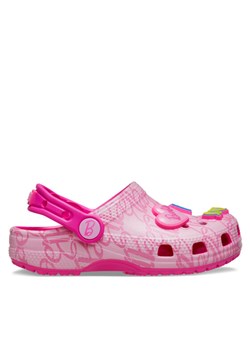 Klapki Crocs Mattel Pink Barbie Cls Clg T 211407 Różowy ze sklepu eobuwie.pl w kategorii Klapki dziecięce - zdjęcie 188838083