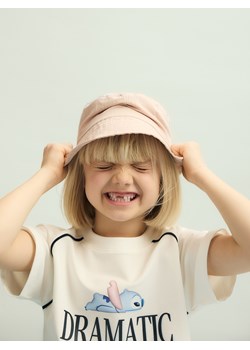 Reserved - T-shirt Lilo i Stitch - złamana biel ze sklepu Reserved w kategorii Bluzki dziewczęce - zdjęcie 188840864